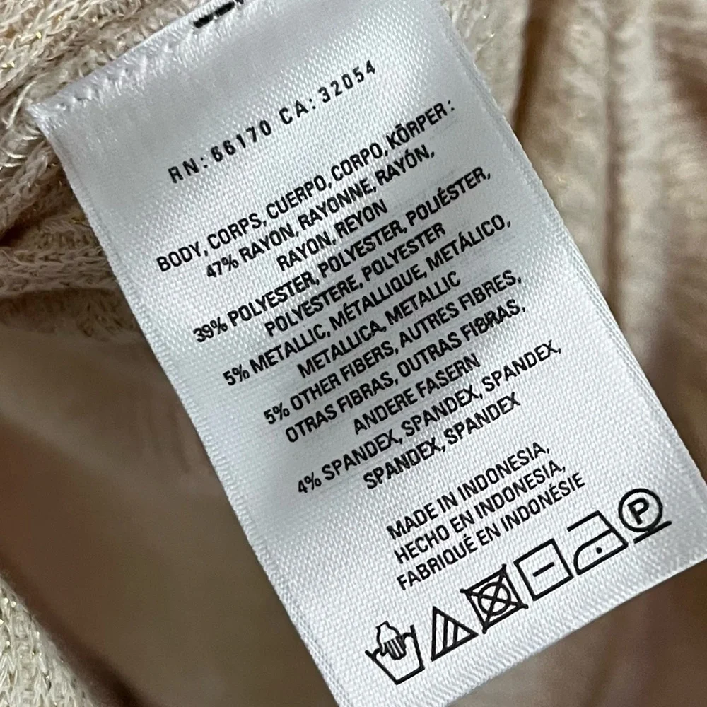 Postmark • Orley Cozy Cream/Gold Cowl Neck Sweater